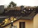 Dachstuhlbrand Koeln Bocklemuend Untere Dorfstr P145